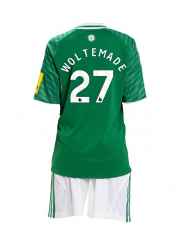 Newcastle United Nick Woltemade #27 Dječji Gostujuci Dres kompleti 2025-26 Kratak Rukavima (+ kratke hlače)